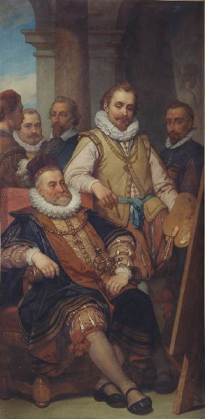 Nicaise De Keyser, The Painter Bartholomeus Spranger in Vienna
