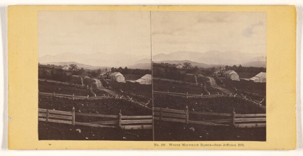 John P. Soule, White Mountain Range - from Jefferson Hill.