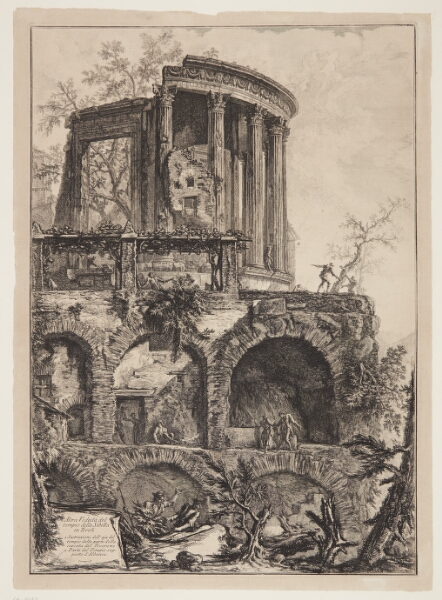 Giovanni Battista Piranesi, Sibylla-templet i Tivoli