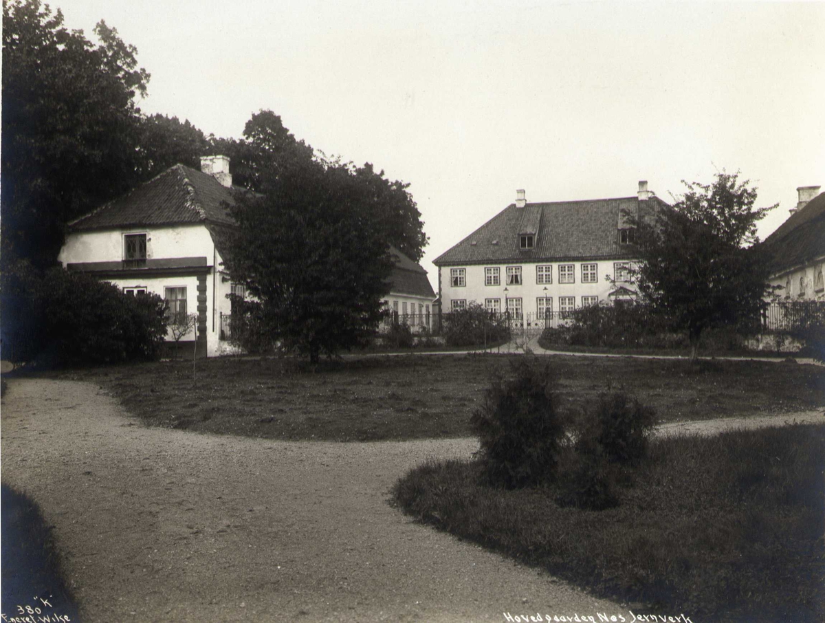 Anders Beer Wilse, Hovedgården, Nes Jernverk, Tvedestrand, Aust-Agder.