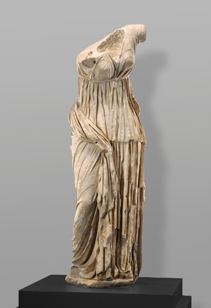 Unknown, Torso of a Statue of a Draped Figure, possibly a Nymph or Muse