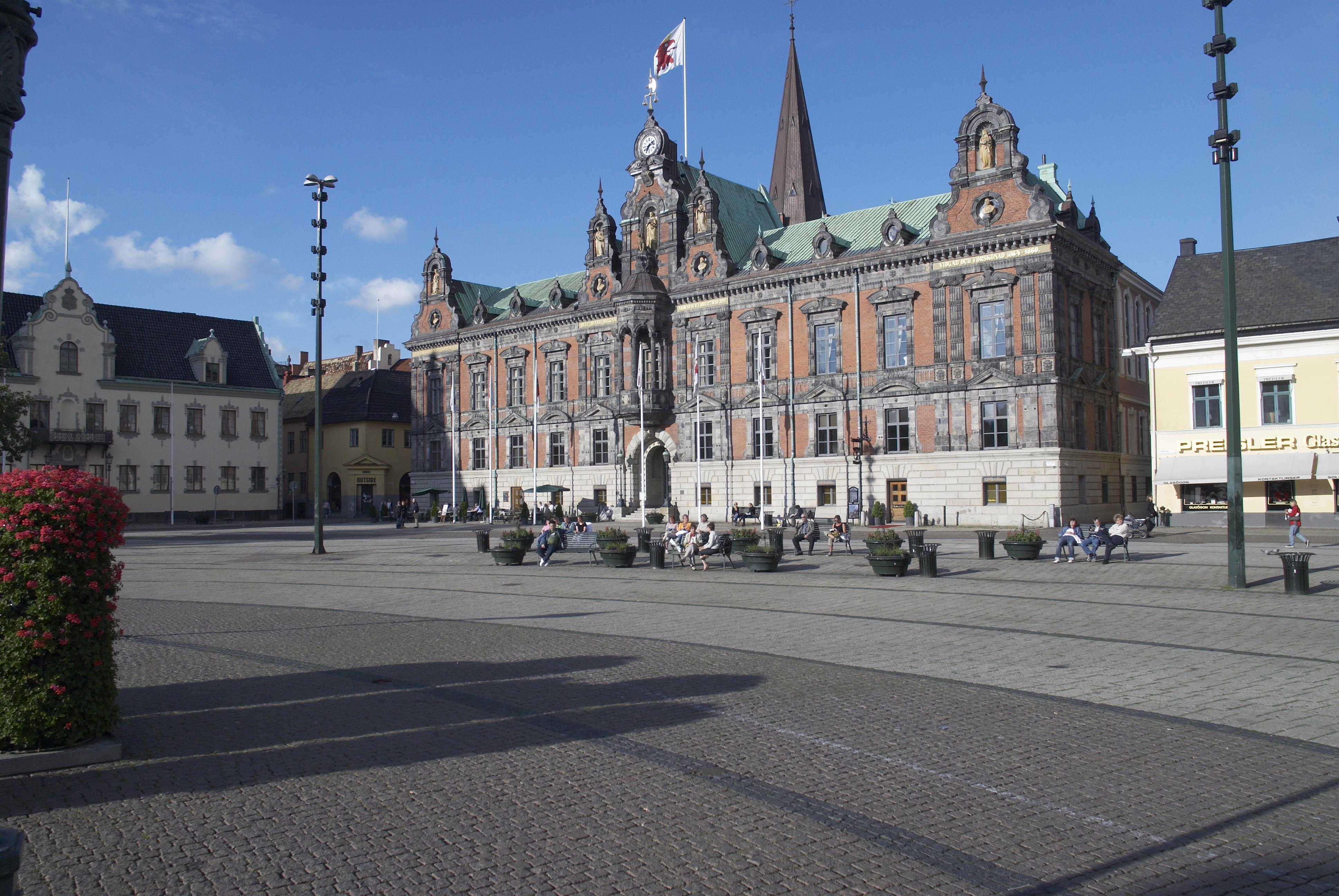 Bengt A Lundberg, Rådhuset i Malmö