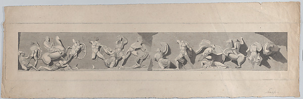 William Sharp, Relief from the Frieze of the Temple of Victory Apteros
