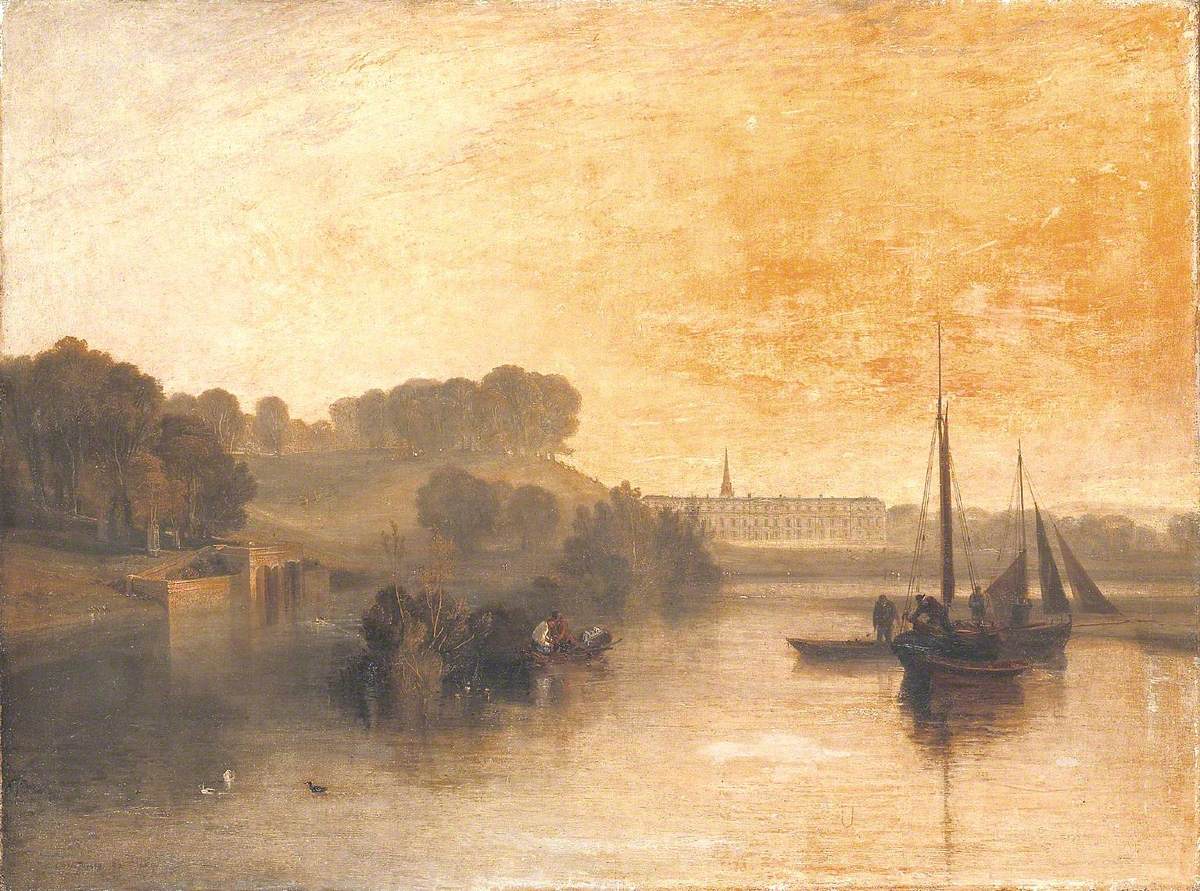 J. M. W. Turner, Petworth, Sussex, the Seat of the Earl of Egremont: Dewy Morning