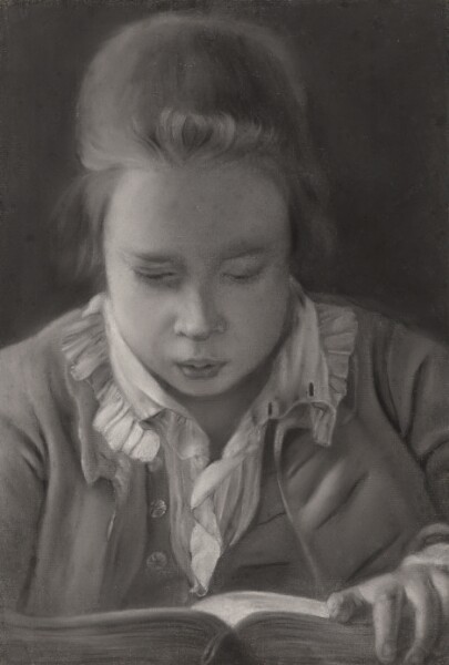 Joseph Wright of Derby, Study of a Boy Reading