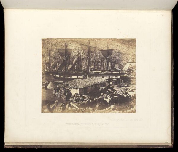 Fenton, Roger, Harbour of Balaklava, The Cattle Pier