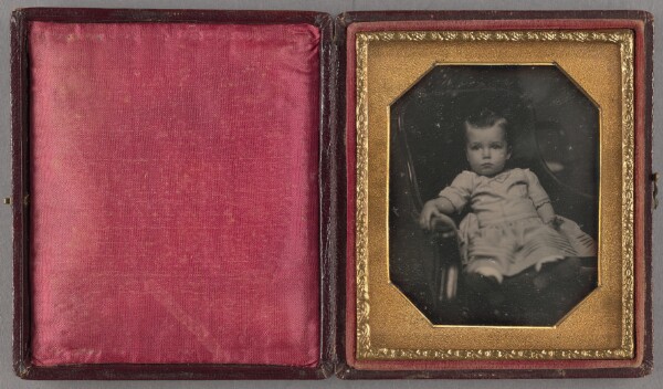 Unknown, [Portrait of a Seated Child]