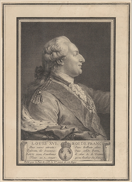 Anonymous, French, 18th century, Louis XVI, King of France