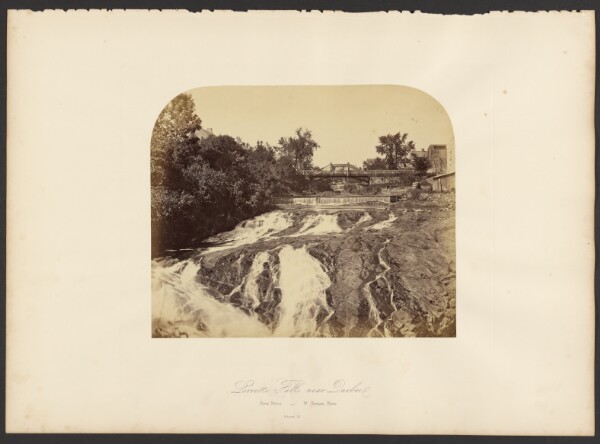 William Notman, Lorrette Falls, near Quebec