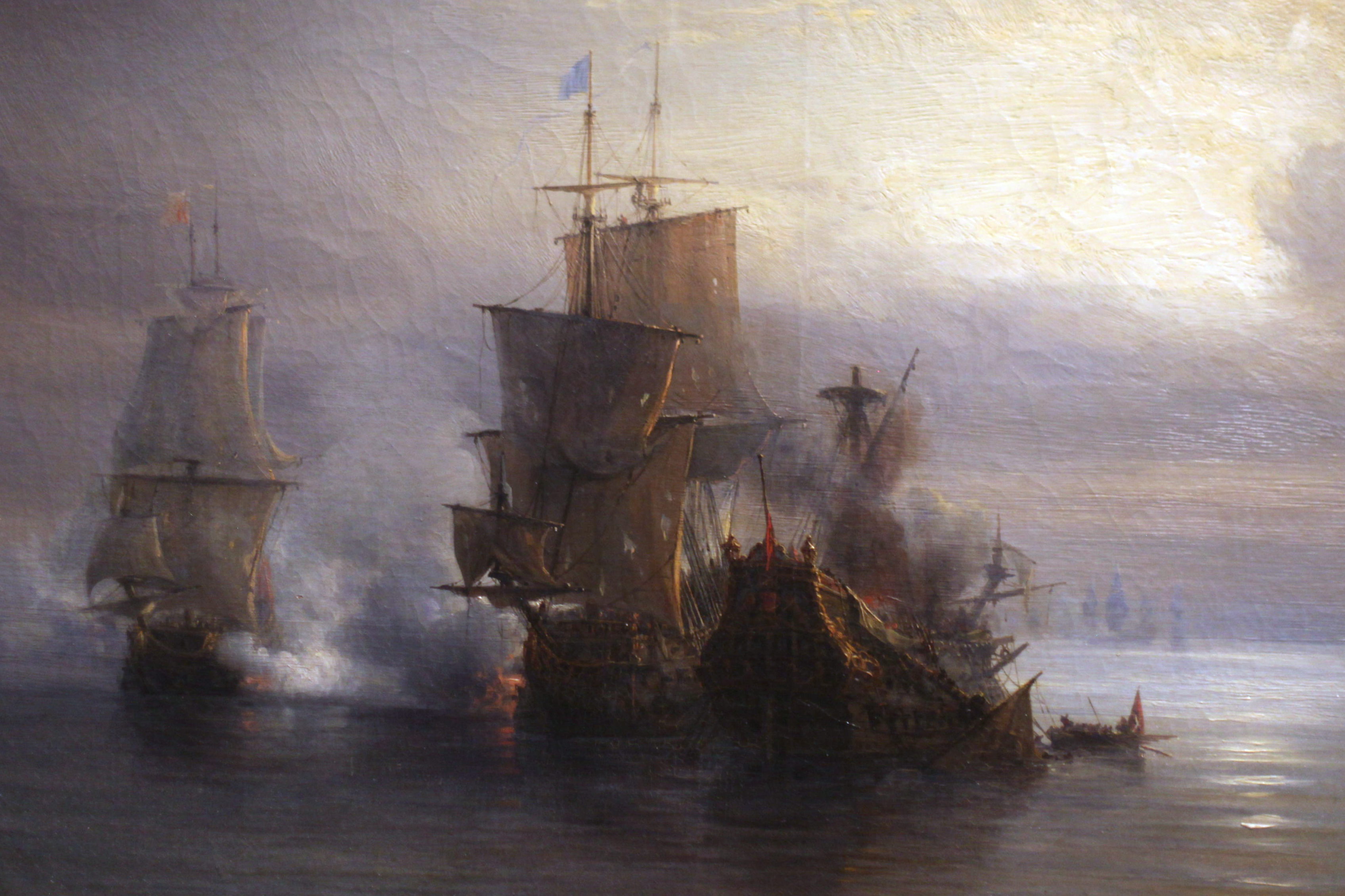 Théodore Gudin, Victoire et mort du chevalier de Saint Pol