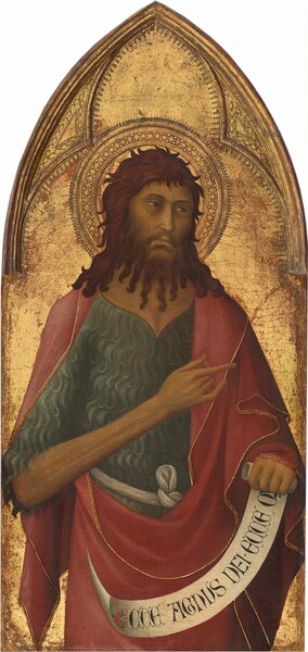 Lippo Memmi, Saint John the Baptist