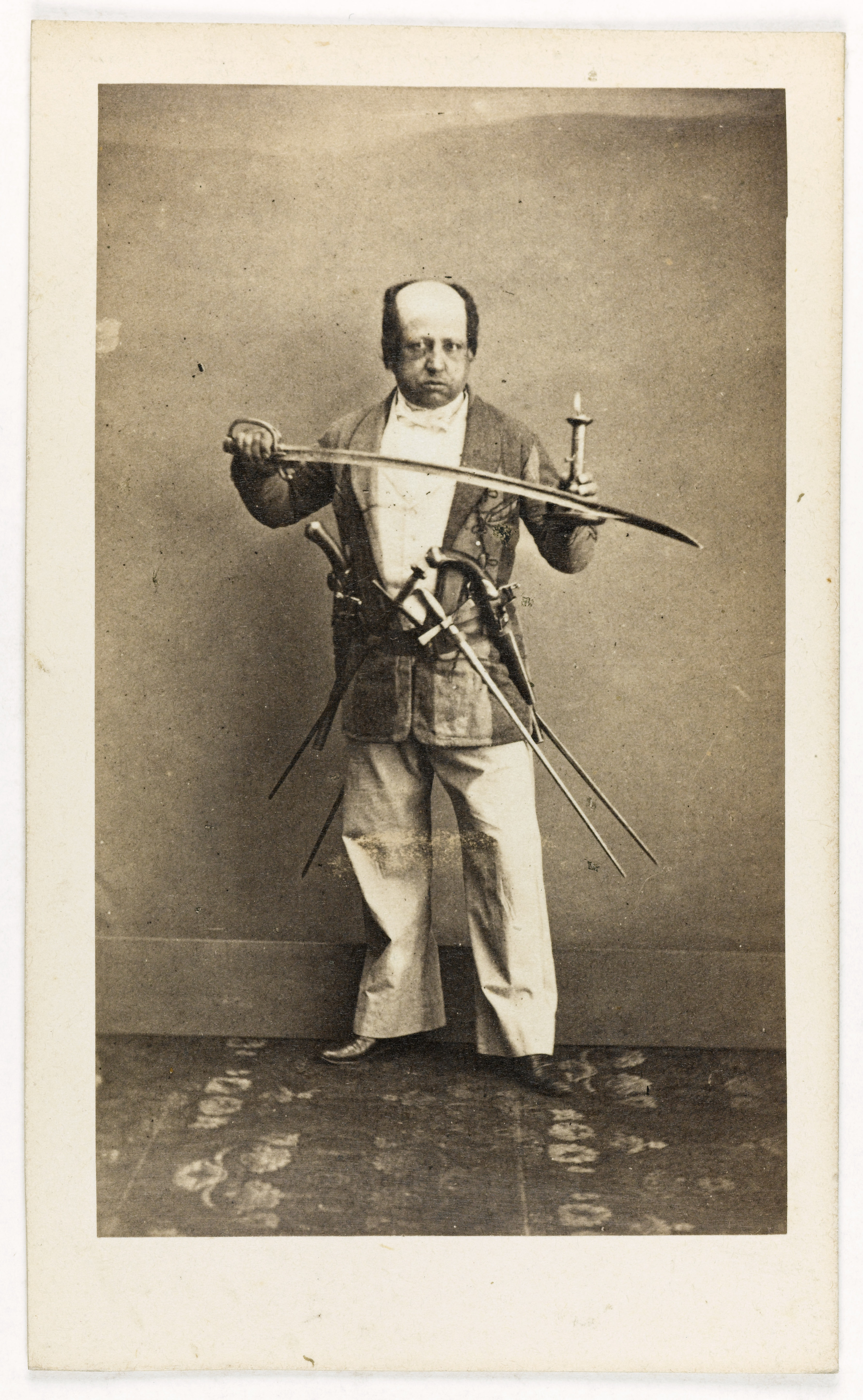 Anonyme, Portrait de Tourtois, acteur