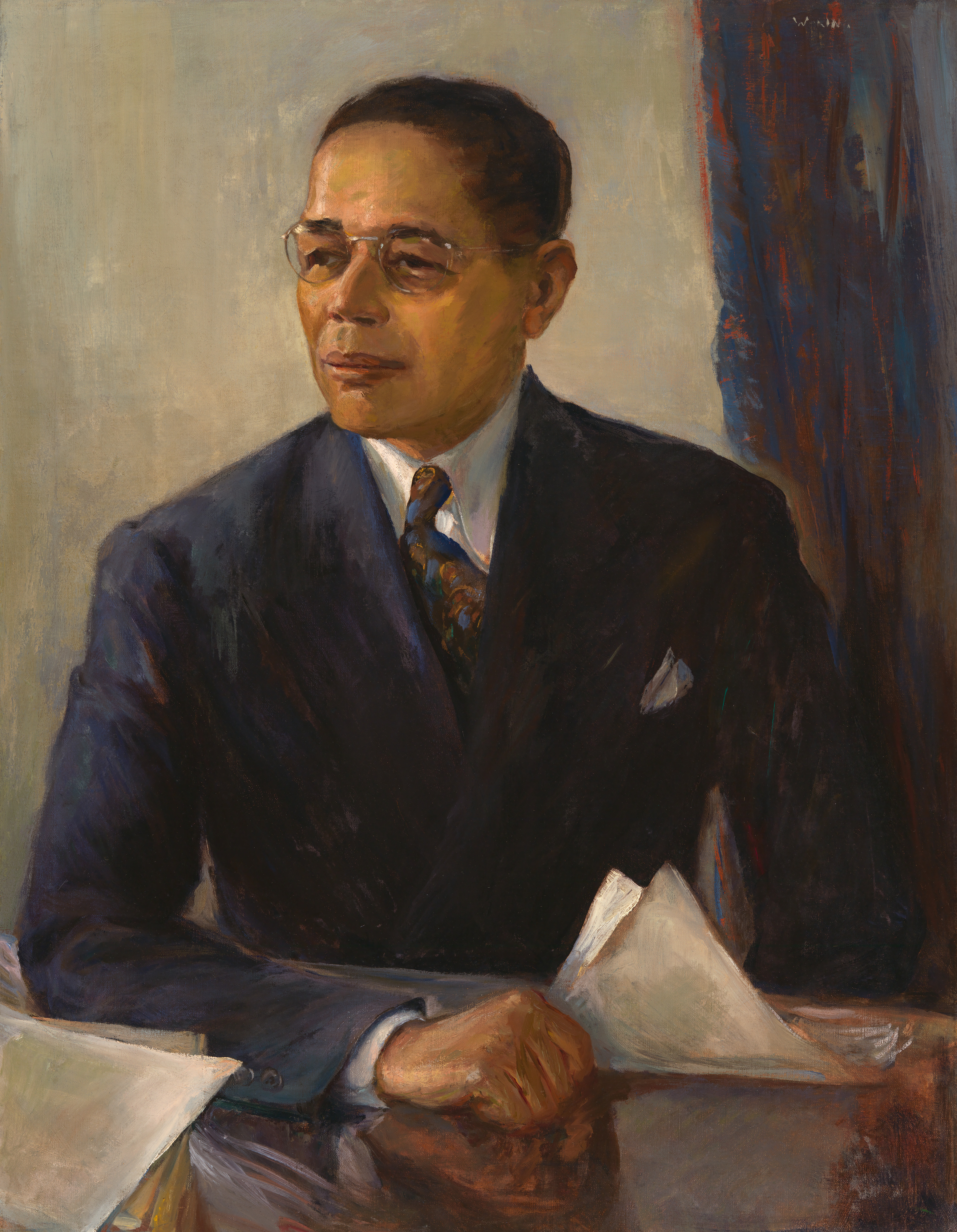 Laura Wheeler Waring, George E. Haynes