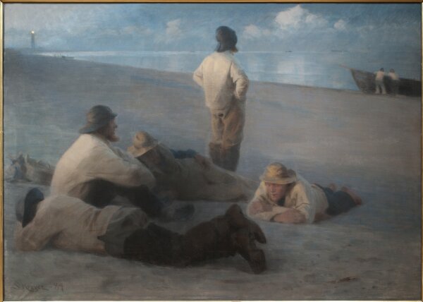 Peder Severin Krøyer, Sommarafton på Skagens strand