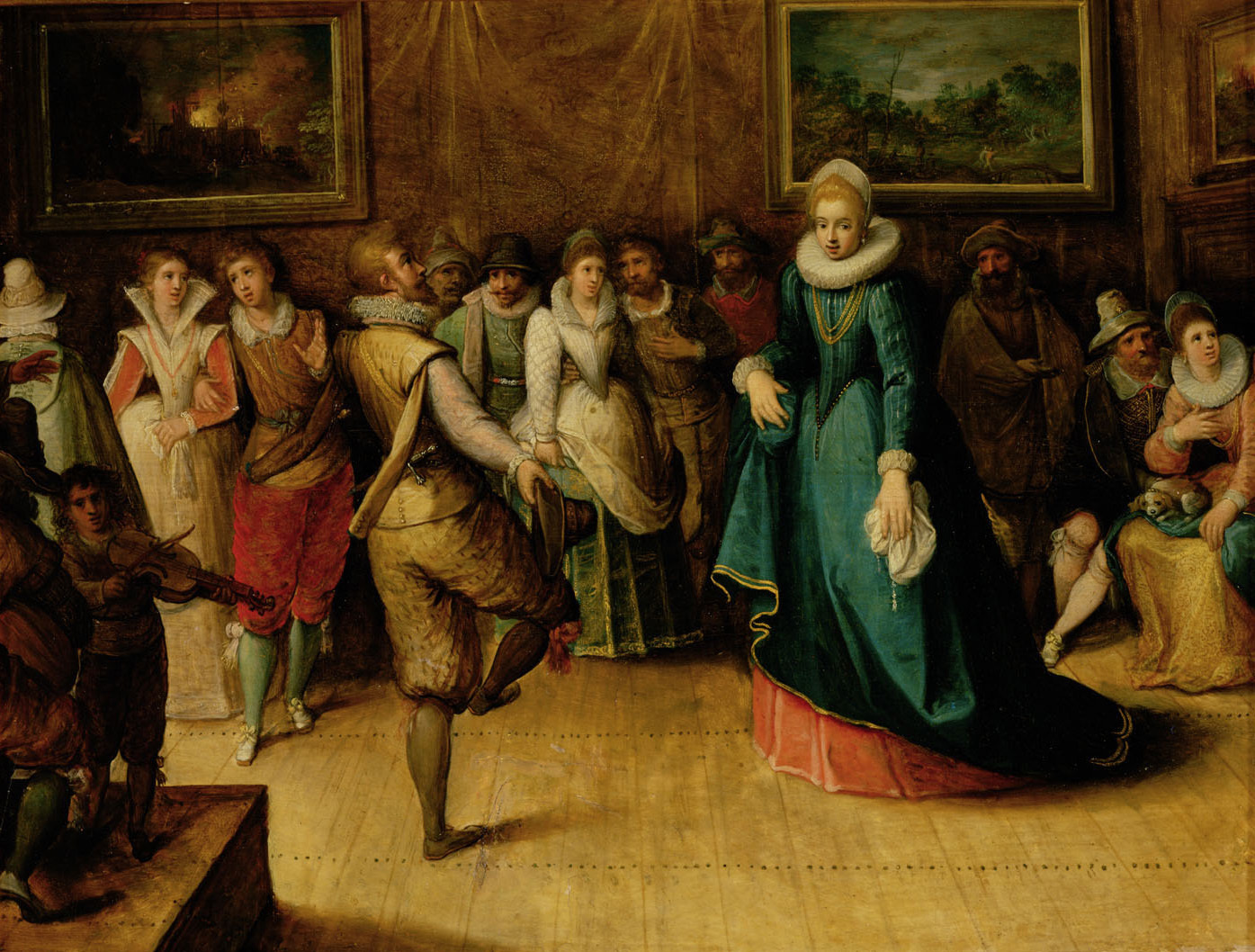 Hieronymous Francken II, Tanzgesellschaft