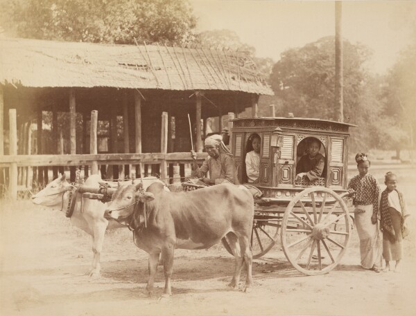 Felice Beato, Burmese Public Carriage