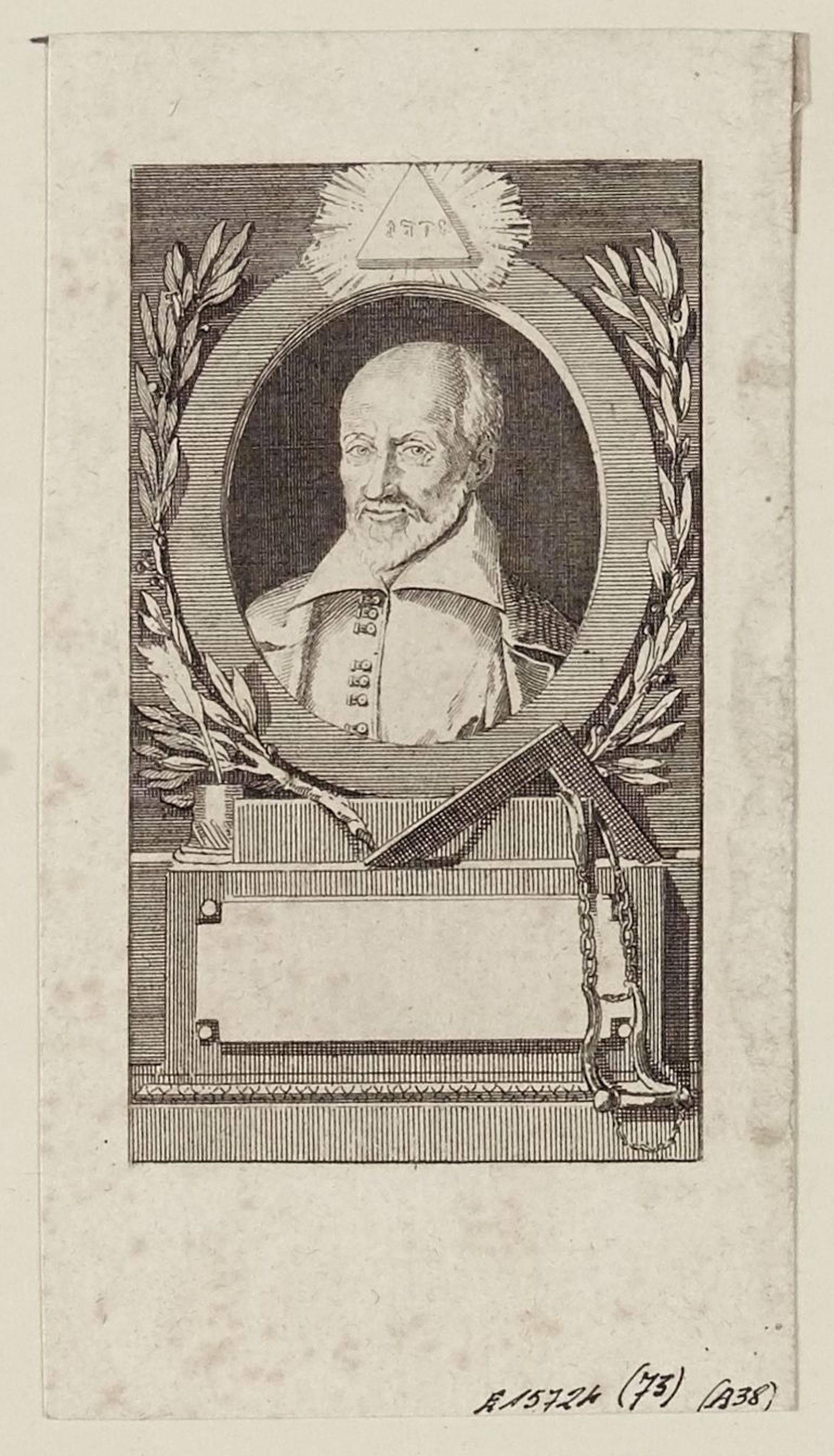 Anonyme, Portrait de Pierre Charron