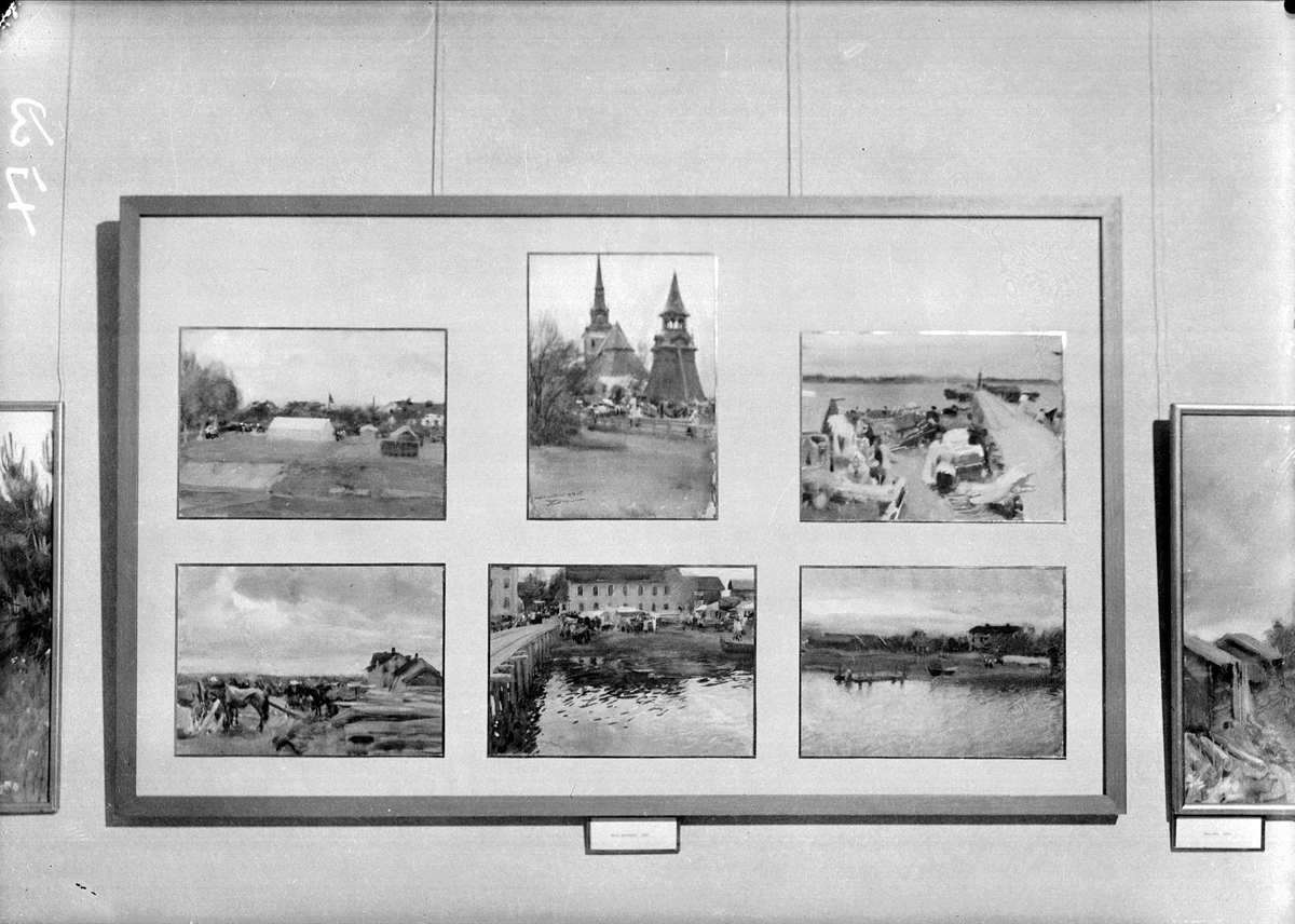 Gunnar Sundgren, Zornmuseet, Mora, Dalarna, interiör 1939