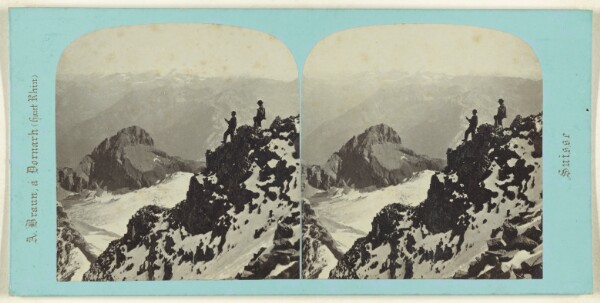 Adolphe Braun, Canton d'Uri. Vue prise de l'Uri-Rothstock (9027').