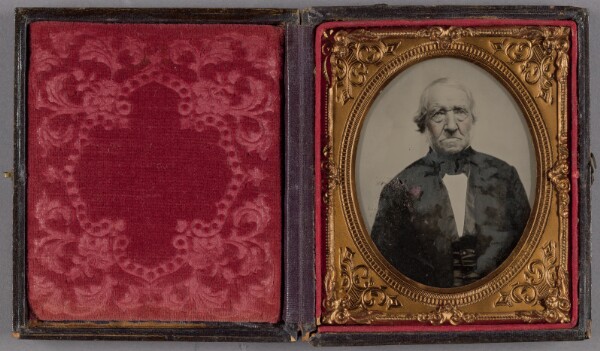Unknown, [Portrait of a Seated Elderly Man]