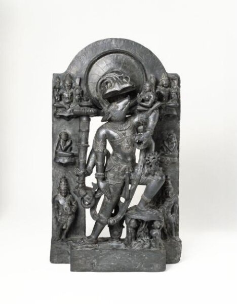 Unknown, Varaha ascending from the Cosmic Ocean