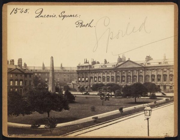 Francis Frith, Queen's Square:  Bath
