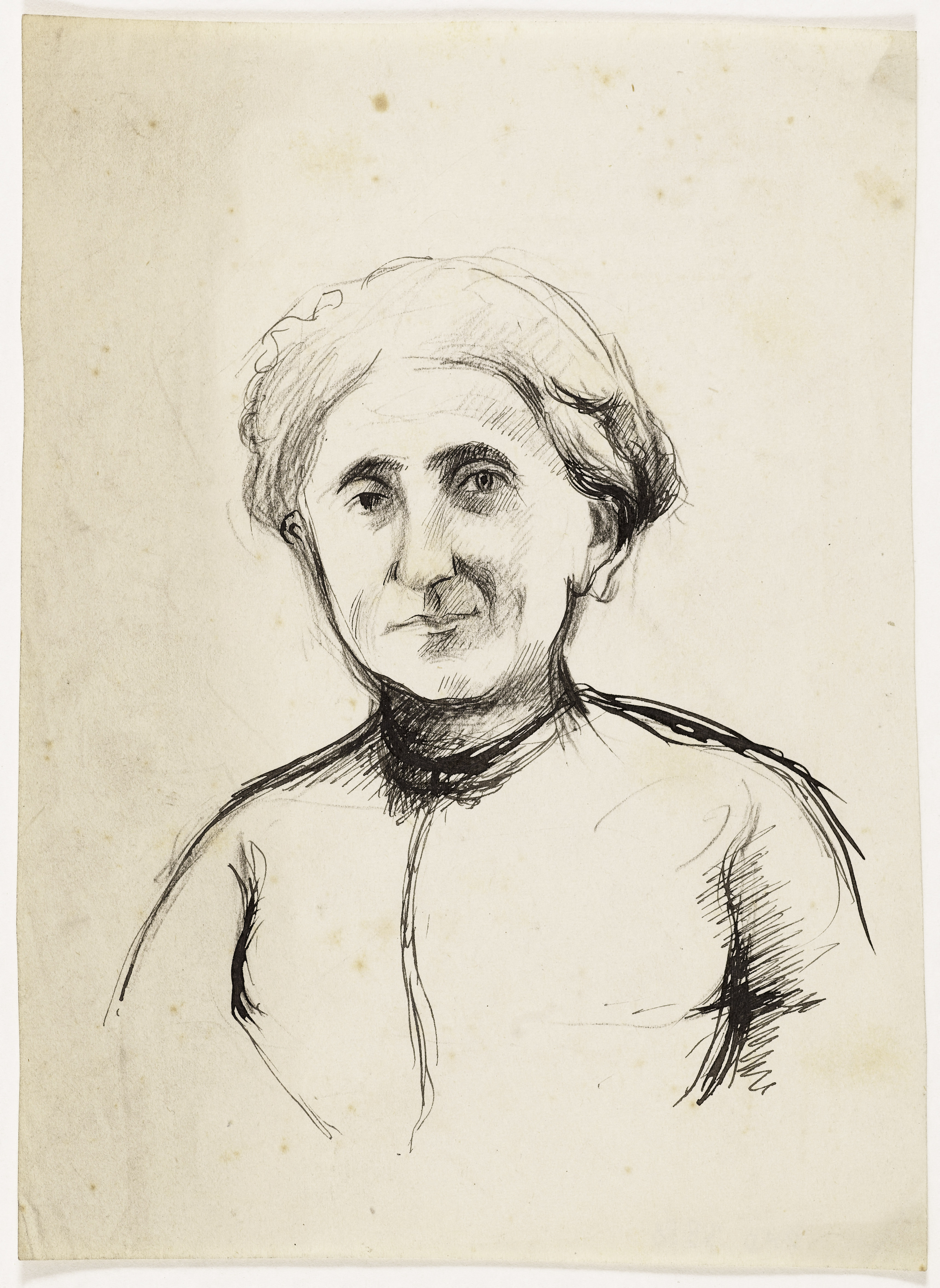 Arthur-Joseph Gueniot, Portrait d'une femme âgée
