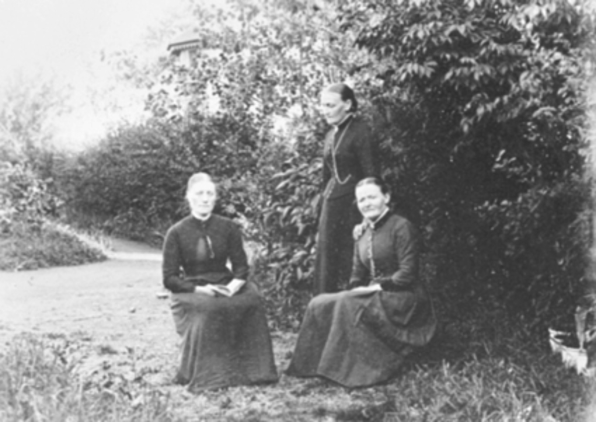 Anno Domkirkeodden, Prost Erichsens husholderske, stuepike og kokke i hagen i Heidmannsgt. 2. Ved folketelling i 1910 var Ellen Ovidia Erken f.1857 husbestyrerinde, Berthe Gurine Pedersdatter f.1844 kokke og Kari Olsdatter Damhagen f.1860 stuepige.