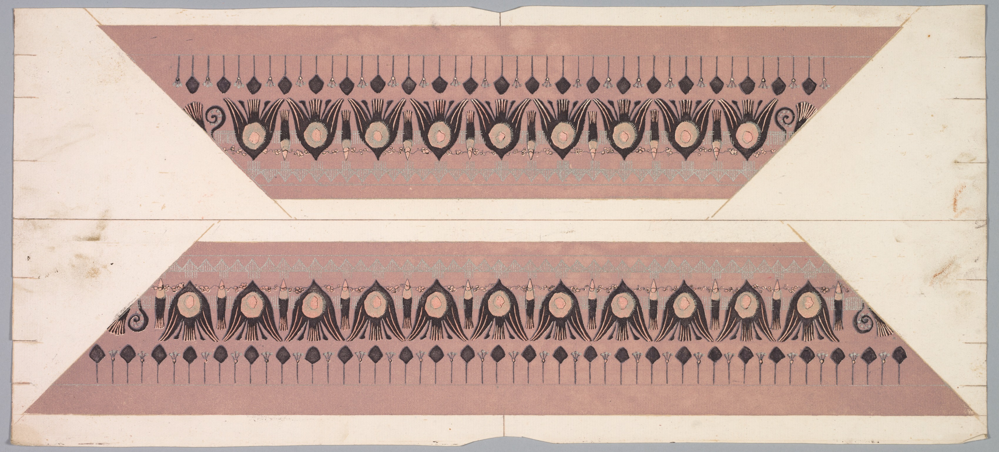 Theodore Roussel, Embers Glow: Lotus Pattern Frame