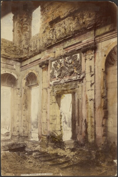 Unknown, [Tuileries Palace in ruins]