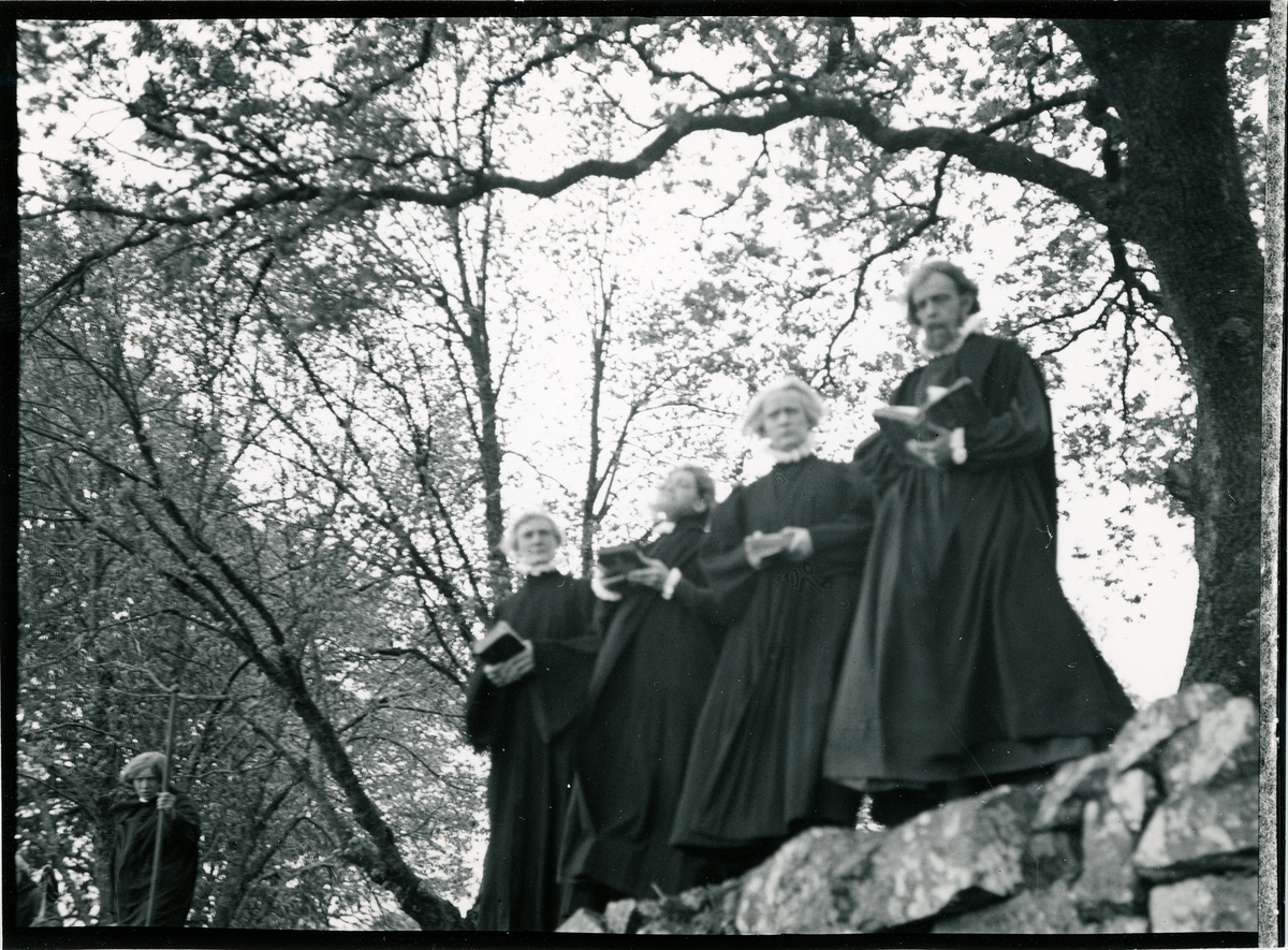 Okänd,, Skådespel vid Härkebergafesten, Uppland 1936