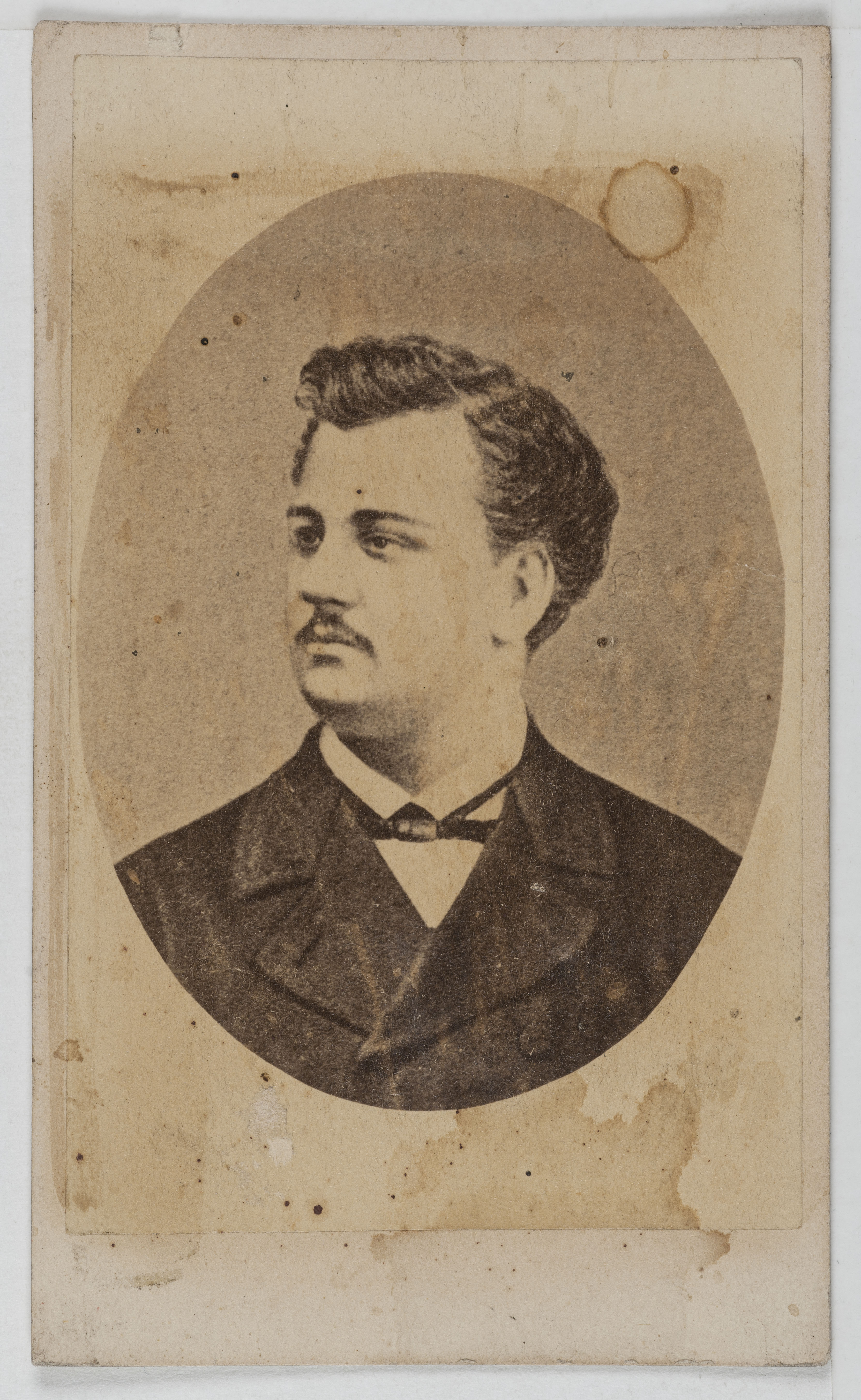 Anonyme, Portrait d'Ivan Salmon (1848-1870), dit Victor Noir, journaliste.