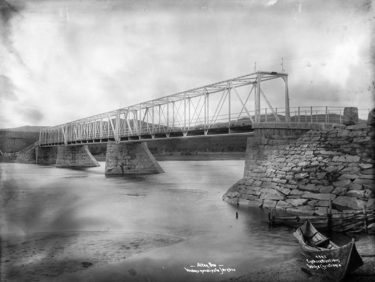 Anders Beer Wilse, Prot: Alten - Altenbro Verdens Nordligste Jernbro 12/7 1906