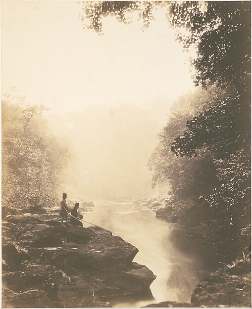 Roger Fenton, Wharfe and Pool, Below the Strid