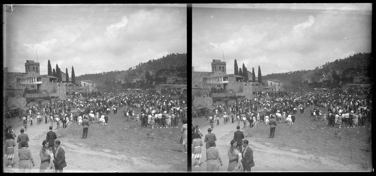 Desconegut, [gathering in Santa Cruz de Olorda]