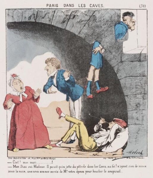 Colomb, B. (Moloch), Paris Dans Les Caves