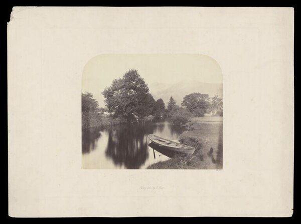 Fenton, Roger, River Landscape with Row Boat