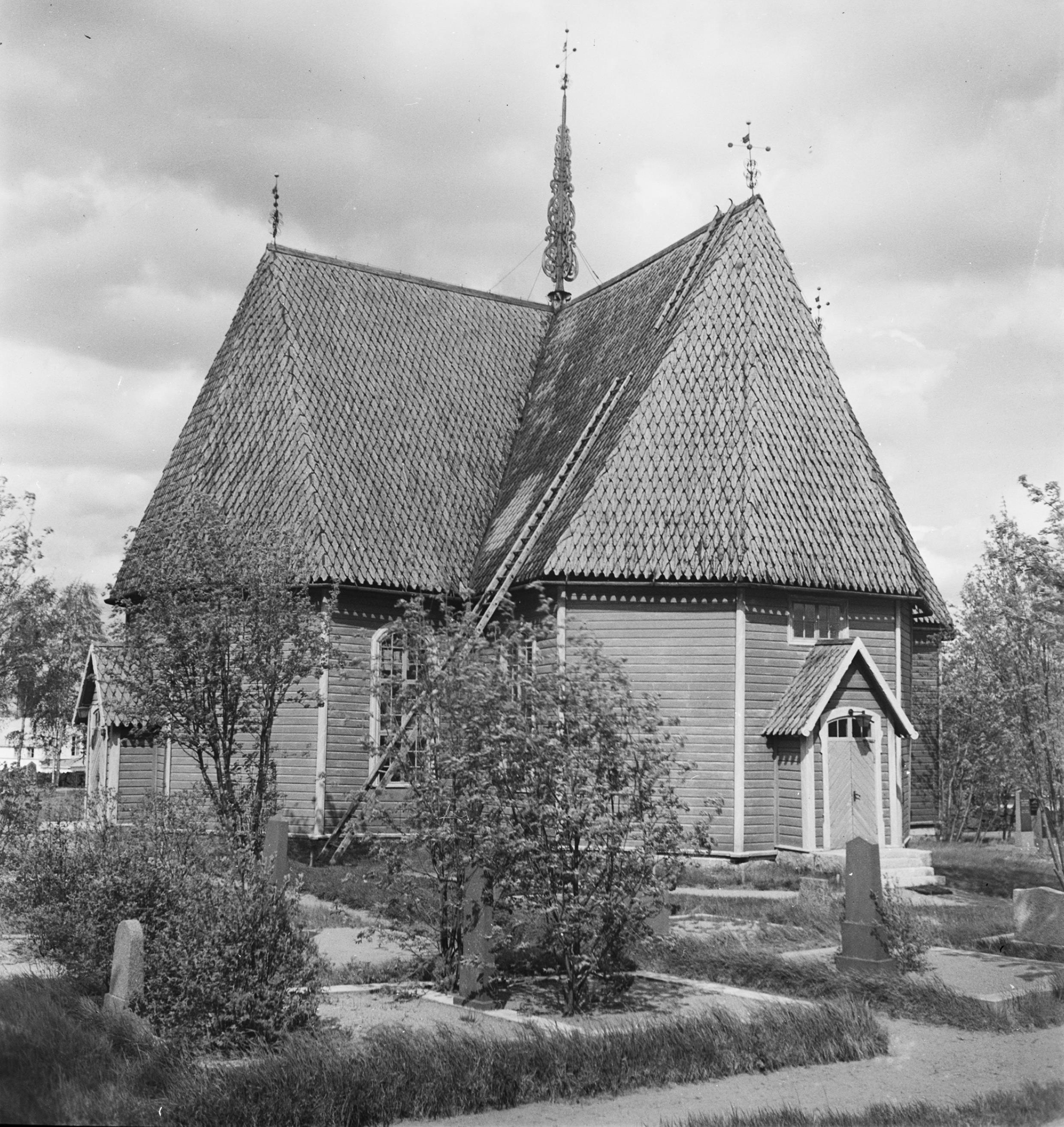 Iwar Anderson, Övertorneå kyrka
