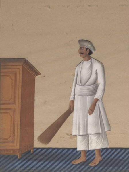 Unknown, One of Seventeen paintings of domestic servants and tradesmen