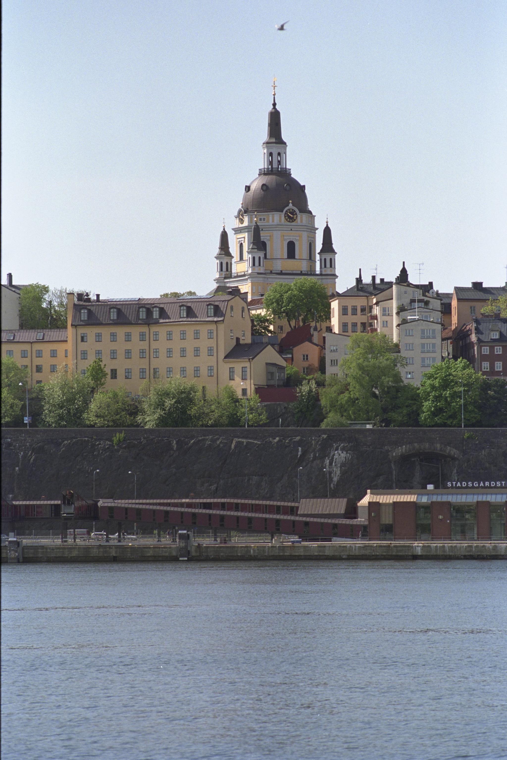 Bengt A Lundberg, Stadsgårdskajen och Katarina kyrka