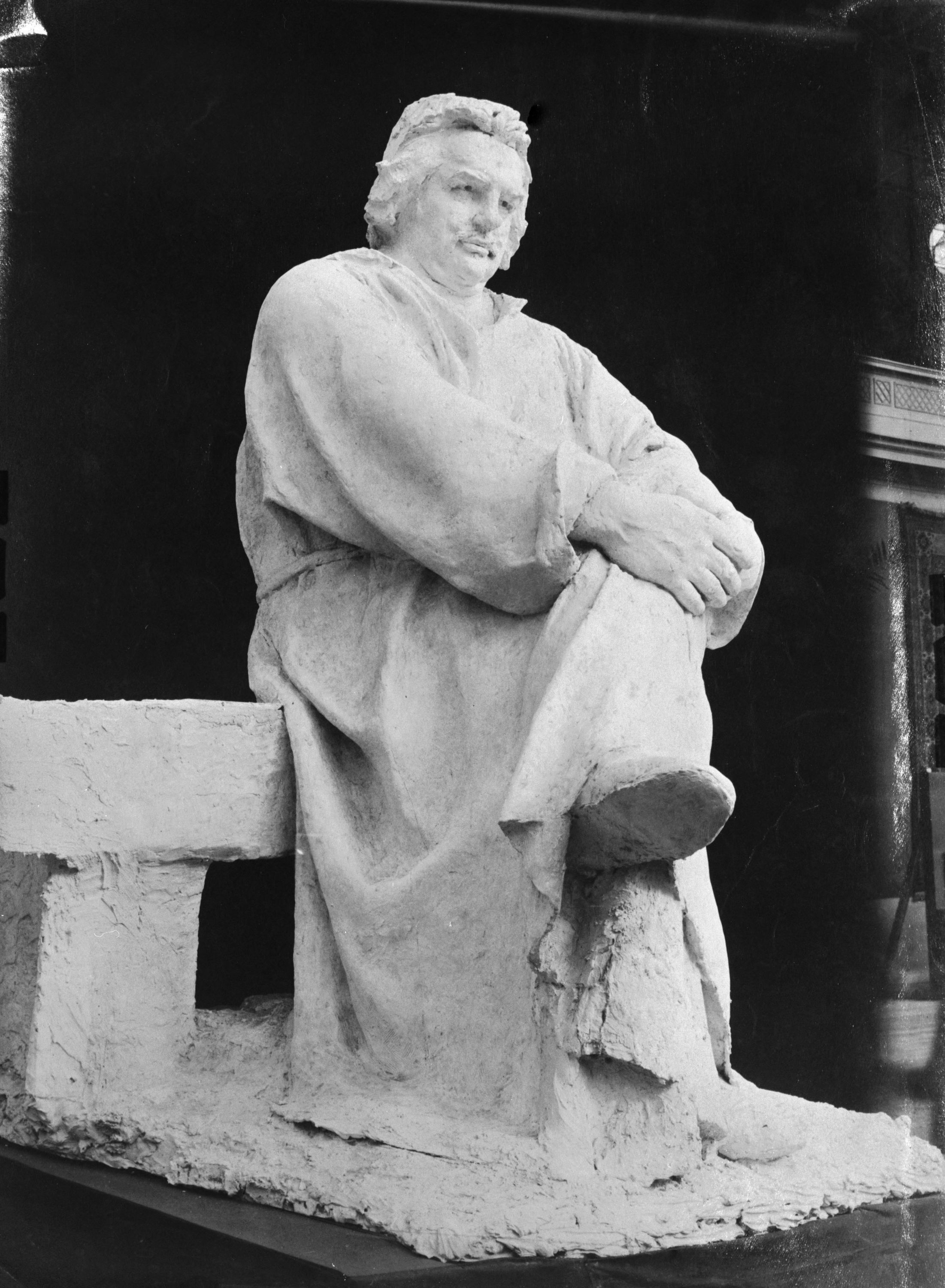 Alexandre Jean Joseph Falguière, Portrait sculpté de Balzac par Falguière.