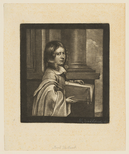 Wallerant Vaillant, Standing Boy with a Portfolio