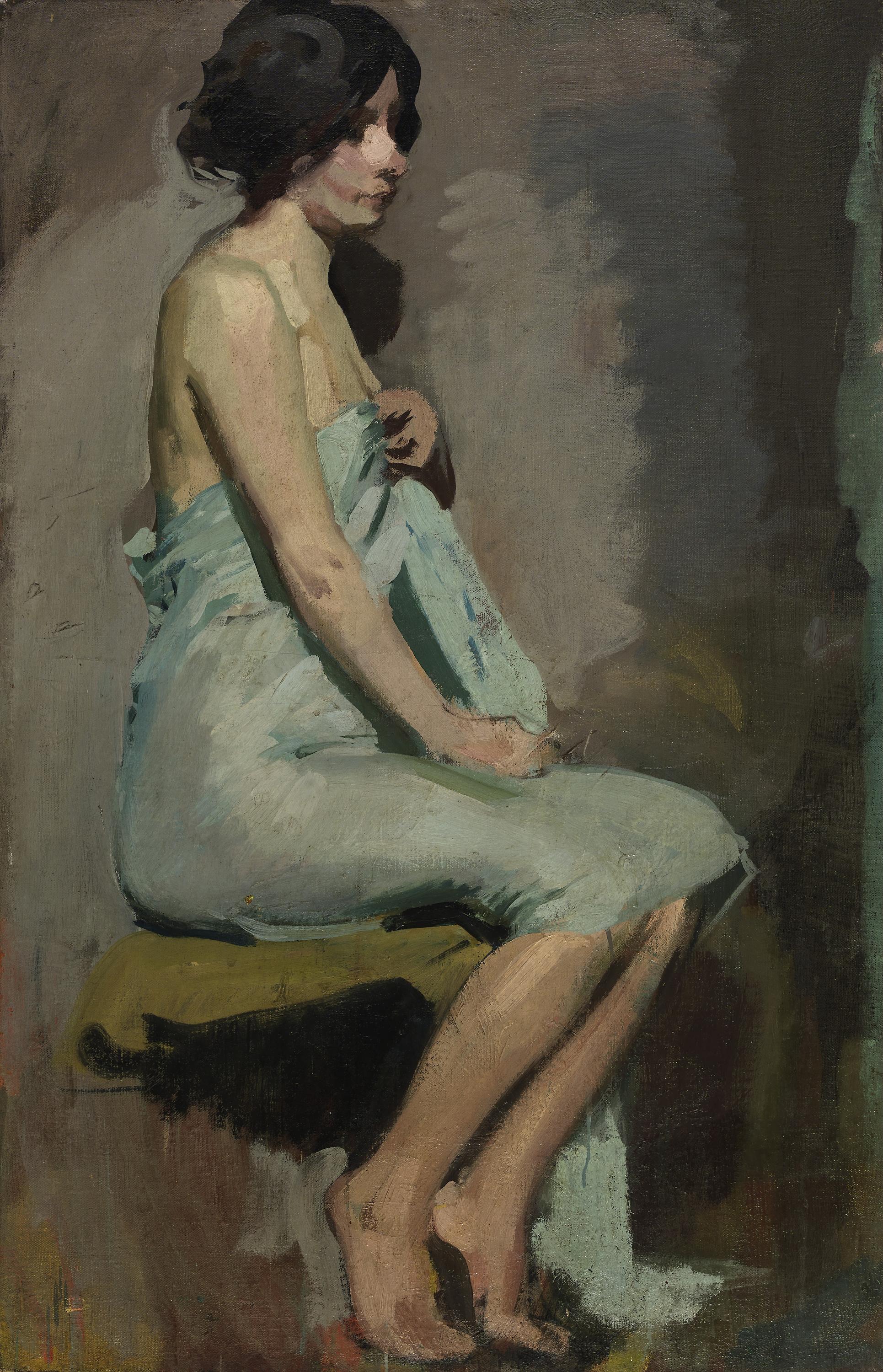 Alice Pike Barney, Study of a Seated Woman