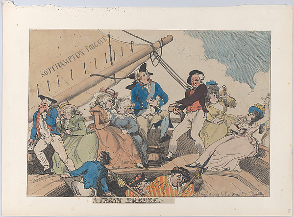 Thomas Rowlandson, A Fresh Breeze