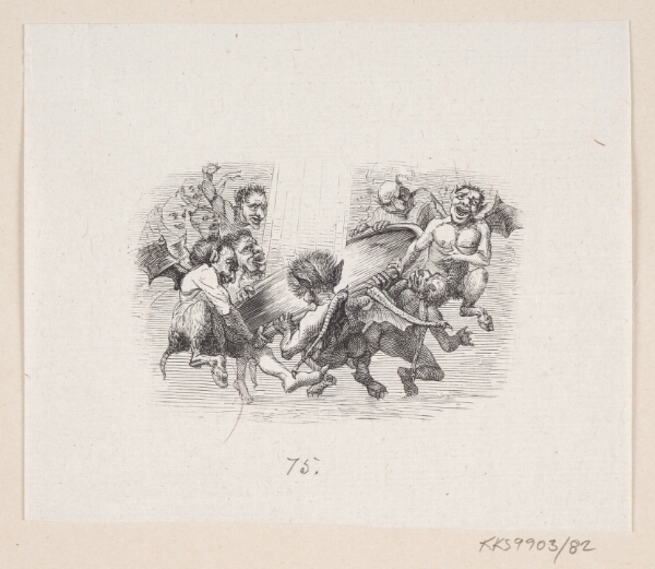 H.P. Hansen, Illustration til "Snedronningen" i H.C. Andersen, "Eventyr og Historier", Bind 1