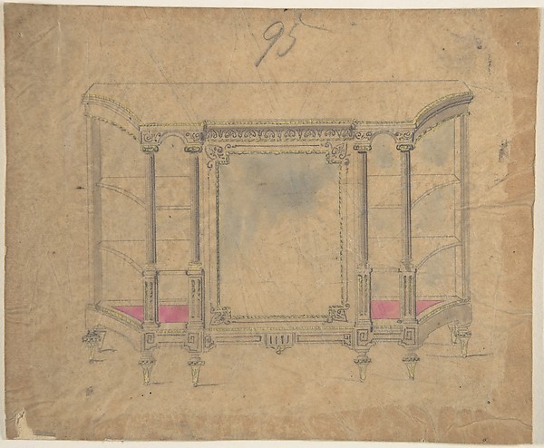 Anonymous, British, 19th century, Cabinet Design
