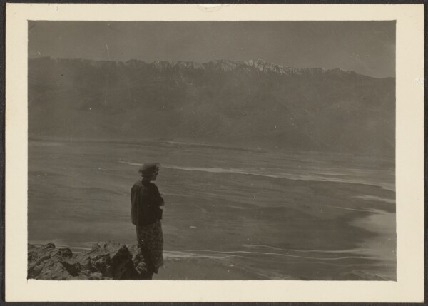 Louis Fleckenstein, [Figure Overlooking Coast]