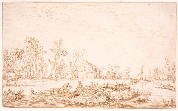 Jan Josefsz van Goyen, En kanal nær en landsby