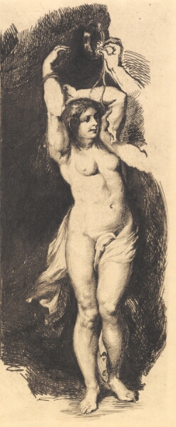 Frans Schwartz, Andromeda, efter Rubens