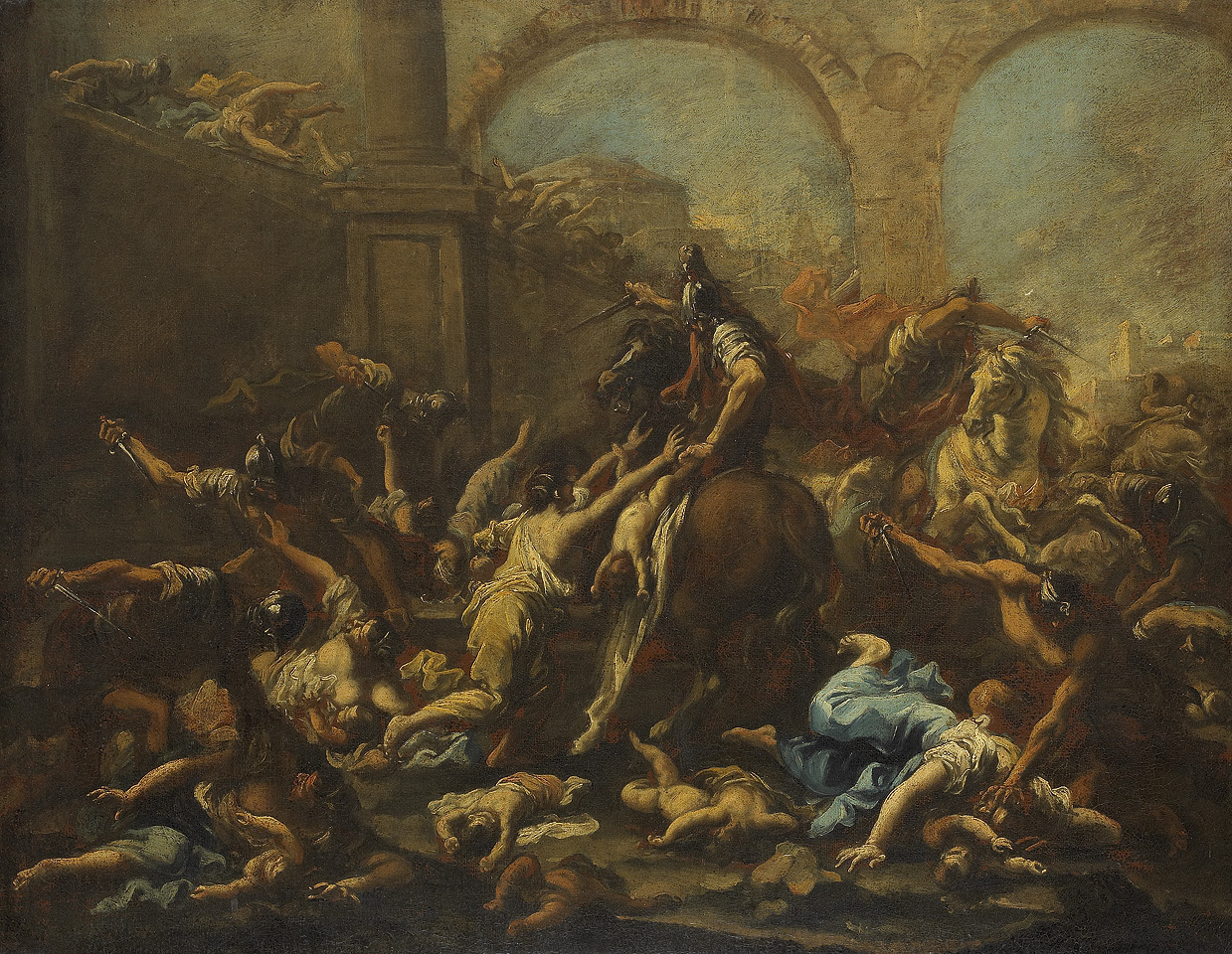 Alessandro Magnasco, De kindermoord te Bethlehem